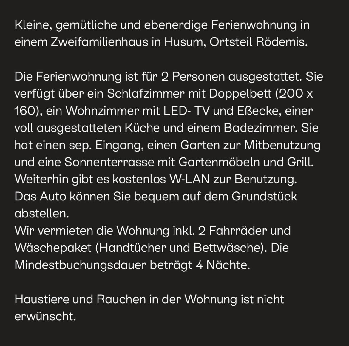 Ferienwohnung „Ole Karkenwech“ Husum-Roedemis ฮูซุม ภายนอก รูปภาพ